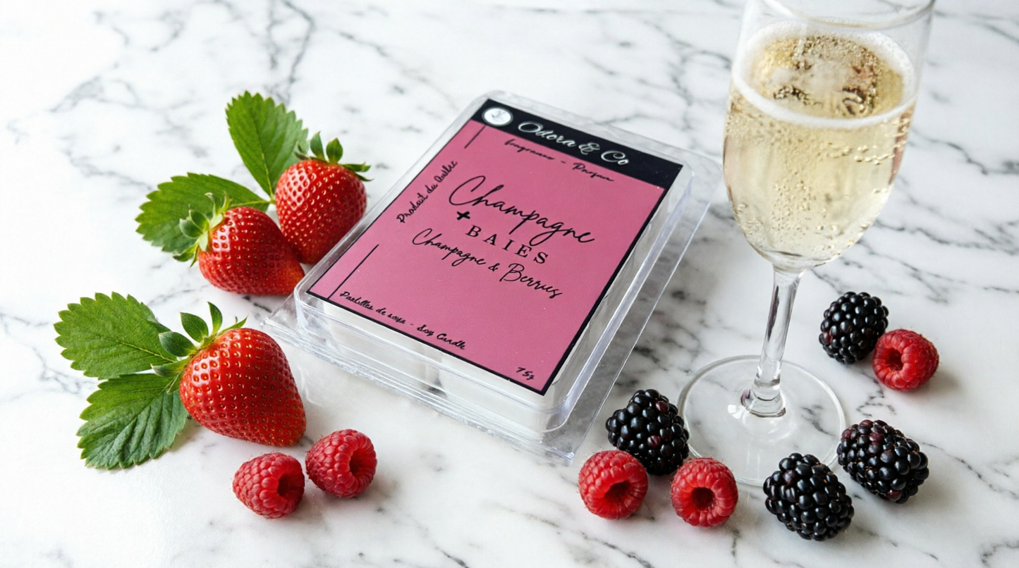 Pastilles de Cire - Champagne et Baies