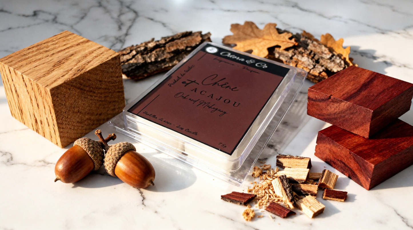 Pastilles de Cire - Chêne et Acajou