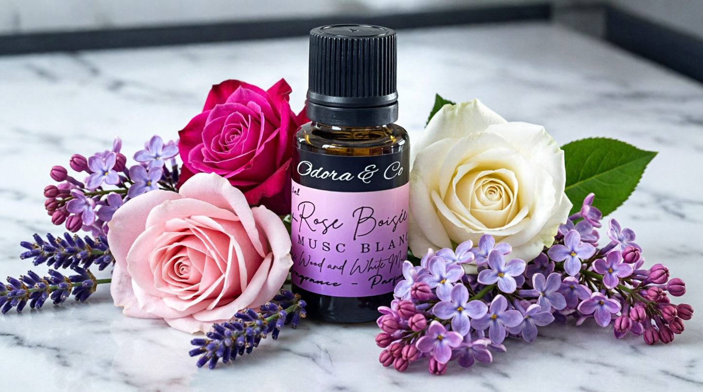 Fragrance - Rose Boisée et Musc Blanc