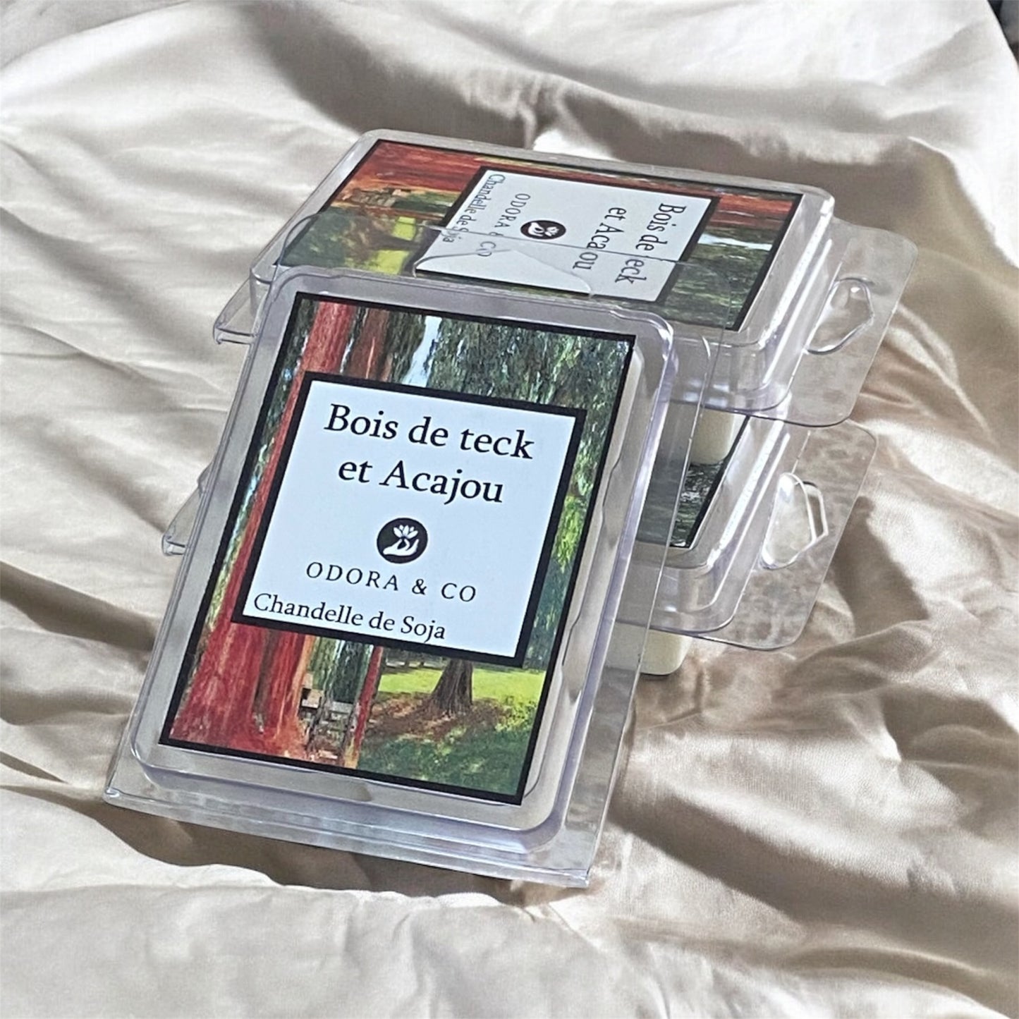 Pastilles Bois de Teck et Acajou