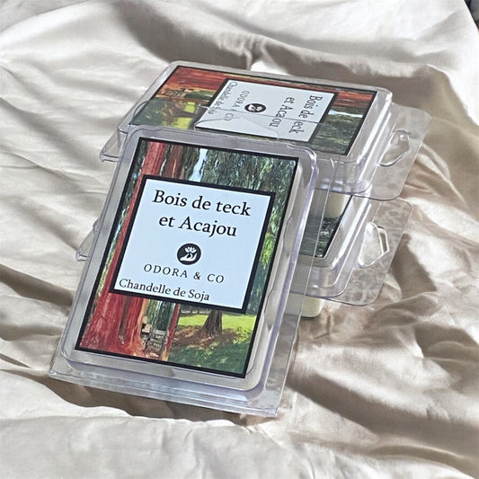 Pastilles Bois de Teck et Acajou