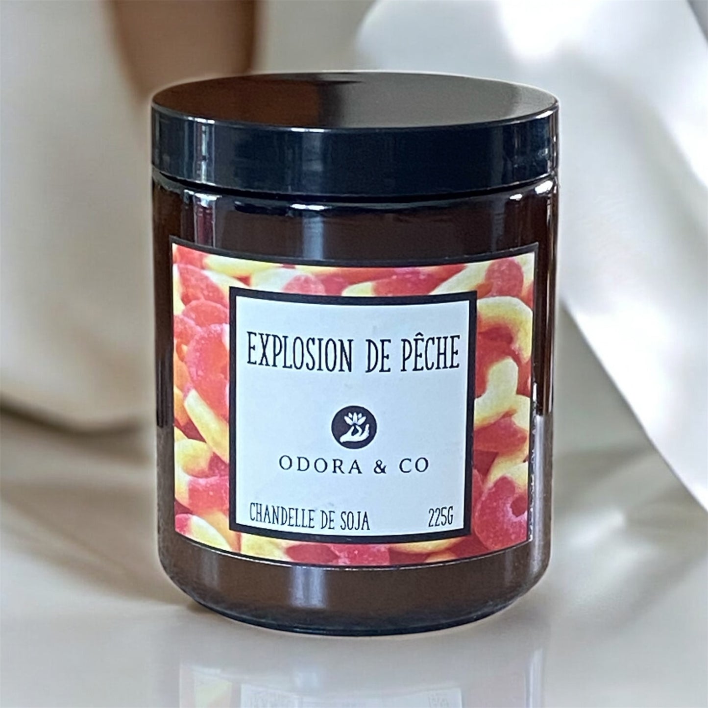 Chandelle - Pêches et Agrume