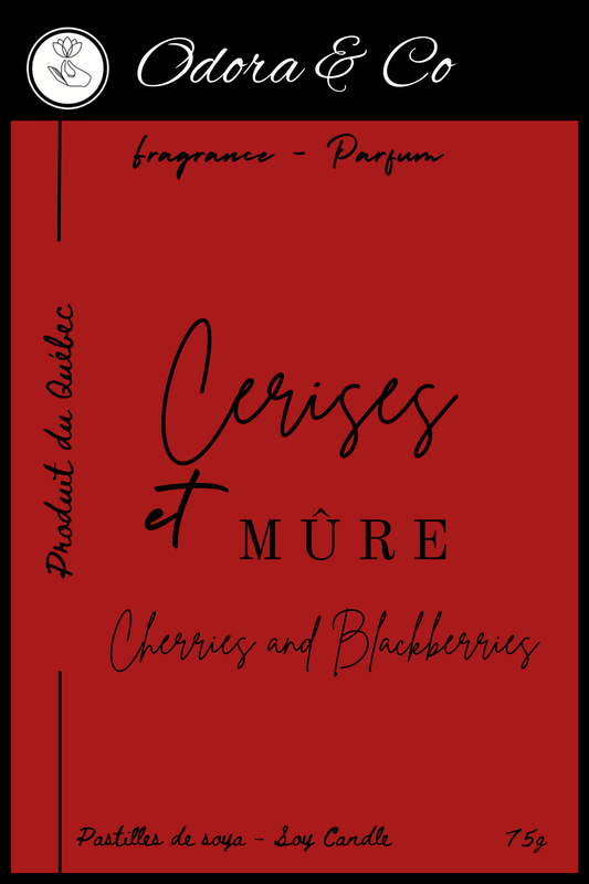 Pastilles de Cire - Cerise et Mûre