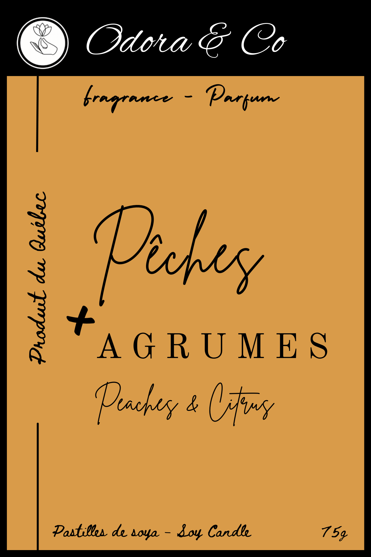 Pastilles de Cire - Pêches et Agrume