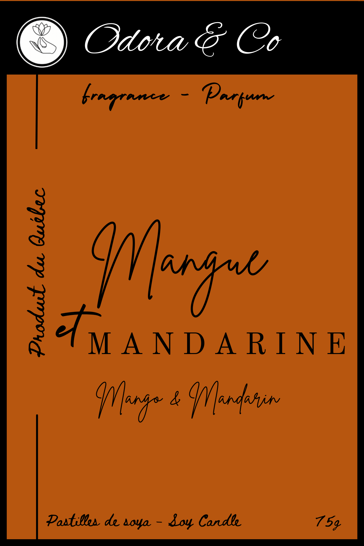 Pastilles de Cire - Mange et Mandarine