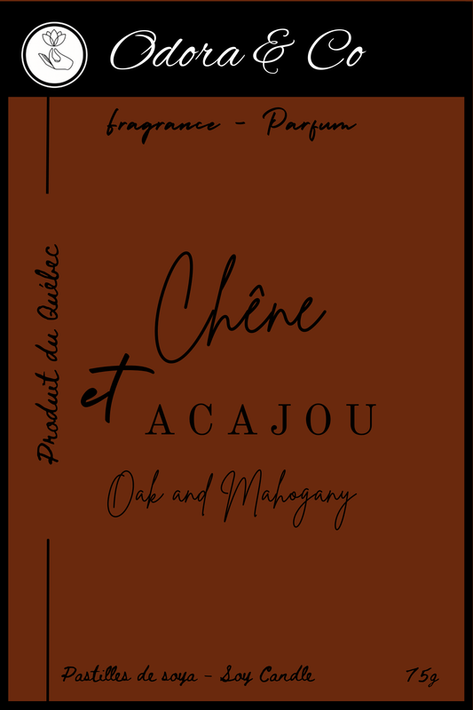 Pastilles de Cire - Chêne et Acajou